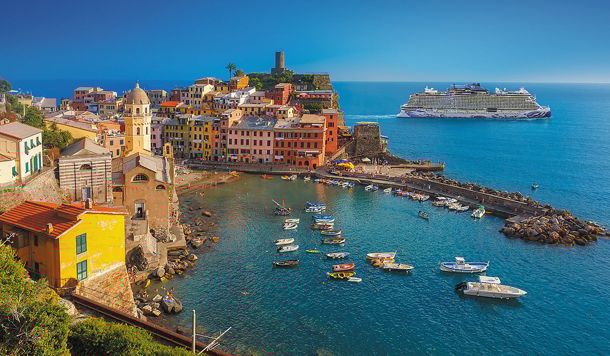 Norwegian Viva, Cinque Terre, Italy